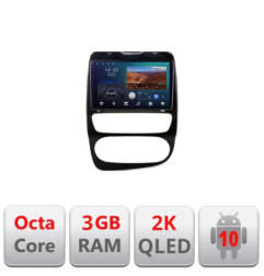 Navigatie dedicata Renault Clio 4 V2 B-468  Android Ecran 2K QLED octa core 3+32 carplay android auto KIT-468+EDT-E310V3-2K