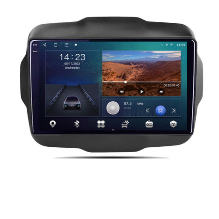 Navigatie dedicata Jeep Renegade 2015-2020 B-500  Android Ecran 2K QLED octa core 3+32 carplay android auto KIT-500+EDT-E309V3-2K
