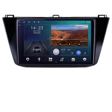 Navigatie dedicata VW Tiguan 2016- B-5883  Android Ecran 2K QLED octa core 3+32 carplay android auto KIT-5883+EDT-E310V3-2K