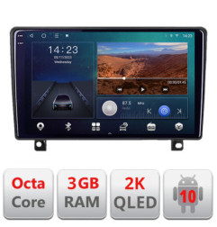 Navigatie dedicata Opel Astra H 2006-2015  Android Ecran 2K QLED octa core 3+32 carplay android auto kit-astra-h+EDT-E309V3-2K