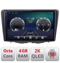 Navigatie dedicata Suzuki Baleno C-baleno Android Octa Core Ecran 2K QLED GPS  4G 4+32GB 360 kit-baleno+EDT-E409-2K