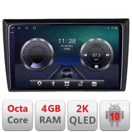 Navigatie dedicata VW Beetle 2012-2018 C-beetle Android Octa Core Ecran 2K QLED GPS  4G 4+32GB 360 kit-beetle+EDT-E409-2K