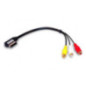 Cablu adaptor AMI-Audi Music Interface, la conector RCA/phono