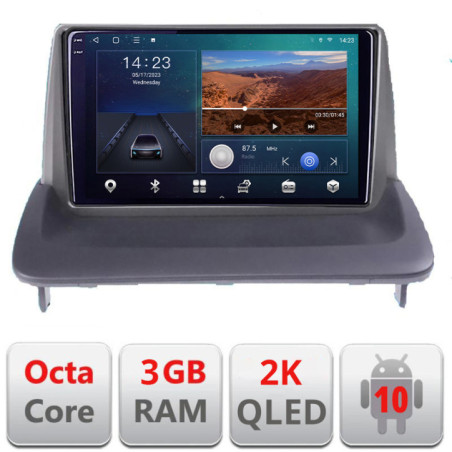 Navigatie dedicata Volvo C40 C30 S40 C70 V50 B-C40  Android Ecran 2K QLED octa core 3+32 carplay android auto KIT-C40+EDT-E309V3-2K