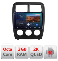 Navigatie dedicata Dodge Caliber 2010-2012 B-CALIBER  Android Ecran 2K QLED octa core 3+32 carplay android auto KIT-caliber+EDT-E309V3-2K