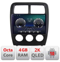 Navigatie dedicata Dodge Caliber 2010-2012  C-caliber Android Octa Core Ecran 2K QLED GPS  4G 4+32GB 360 KIT-caliber+EDT-E409-2K