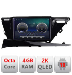 Navigatie dedicata Toyota Camry 2017-2021 V1 Android Octa Core Ecran 2K QLED GPS  4G 4+32GB 360 kit-camry-2018+EDT-E410-2K