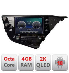 Navigatie dedicata Toyota Camry 2017-2021 V2 Android Octa Core Ecran 2K QLED GPS  4G 4+32GB 360 kit-camry-2018-plus+EDT-E409-2K