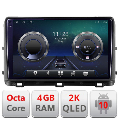 Navigatie dedicata Kia Ceed 2020-   Android Octa Core Ecran 2K QLED GPS  4G 4+32GB 360 kit-ceed20+EDT-E409-2K