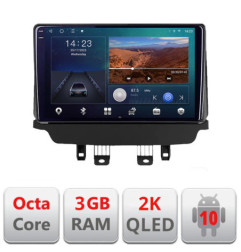 Navigatie dedicata Mazda CX-3 Mazda 2 2014-2020   Android Ecran 2K QLED octa core 3+32 carplay android auto kit-cx3+EDT-E309V3-2K