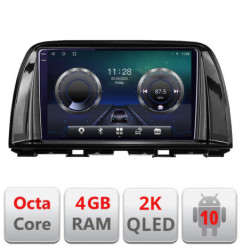 Navigatie dedicata Mazda CX5 2015-2017  Android Octa Core Ecran 2K QLED GPS  4G 4+32GB 360 kit-cx5-16+EDT-E409-2K