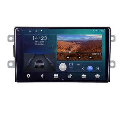Navigatie dedicata Dacia dupa 2012 B-Dacia  Android Ecran 2K QLED octa core 3+32 carplay android auto KIT-Dacia+EDT-E309V3-2K
