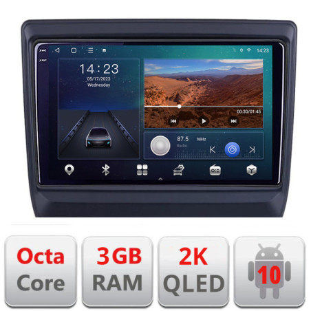 Navigatie dedicata Isuzu DMAX 2020- B-DMAX20  Android Ecran 2K QLED octa core 3+32 carplay android auto KIT-DMAX20+EDT-E309V3-2K