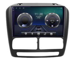 Navigatie dedicata Fiat Doblo 2010-2017 si Opel Combo 2010-2017 Android Octa Core Ecran 2K QLED GPS  4G 4+32GB 360 KIT-DOBLO10+EDT-E409-2K