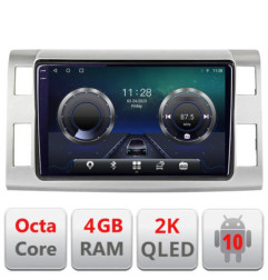Navigatie dedicata Toyota Estima intre anii 2006-2013  Android Octa Core Ecran 2K QLED GPS  4G 4+32GB 360 KIT-estima+EDT-E410-2K