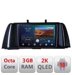 Navigatie dedicata Seria 5 F10 2010-2012 CIC  Android Ecran 2K QLED octa core 3+32 carplay android auto KIT-f10-cic+EDT-E309V3-2K
