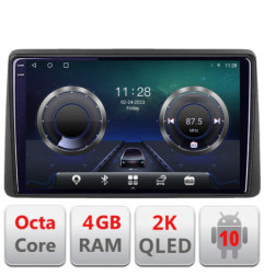 Navigatie dedicata Opel Movano Renault Master 2020-  Android Octa Core Ecran 2K QLED GPS  4G 4+32GB 360 kit-master+EDT-E410-2K