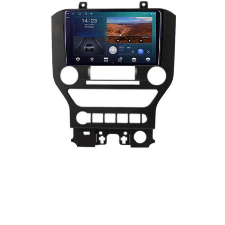 Navigatie dedicata Ford Mustang 2015-2020 B-MUSTANG-NAVI Android Ecran 2K QLED octa core 3+32 carplay android auto KIT-mustang-navi+EDT-E309V3-2K