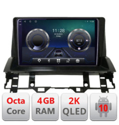 Navigatie dedicata Mazda 6 2004-2008 C-MZD6 Android Octa Core Ecran 2K QLED GPS  4G 4+32GB 360 KIT-mzd6+EDT-E410-2K