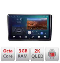Navigatie dedicata Nissan Navara 2006-2014 B-NAVARA  Android Ecran 2K QLED octa core 3+32 carplay android auto KIT-NAVARA+EDT-E309V3-2K
