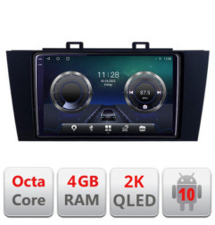 Navigatie dedicata Subaru Outback 2014-2019 C-OUTBACK5 Android Octa Core Ecran 2K QLED GPS  4G 4+32GB 360 KIT-OUTBACK5+EDT-E409-2K