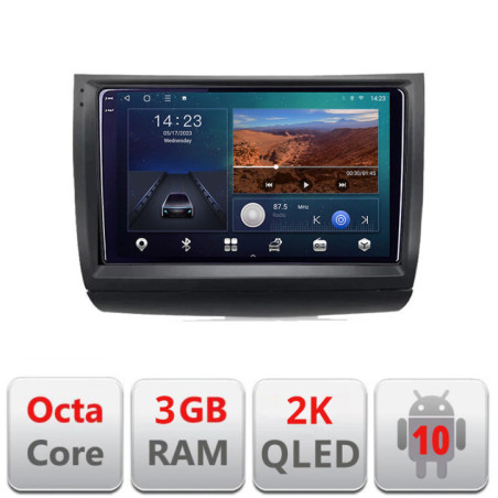 Navigatie dedicata Toyota Prius 2002-2010 B-PRIUS  Android Ecran 2K QLED octa core 3+32 carplay android auto KIT-prius+EDT-E309V3-2K