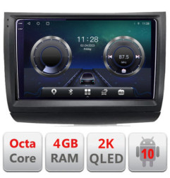 Navigatie dedicata Toyota Prius 2002-2010 C-prius Android Octa Core Ecran 2K QLED GPS  4G 4+32GB 360 KIT-prius+EDT-E409-2K