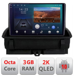 Navigatie dedicata Audi Q3 2011-2018  Android Ecran 2K QLED octa core 3+32 carplay android auto KIT-q3+EDT-E309V3-2K