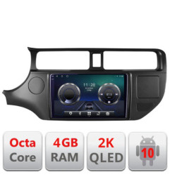 Navigatie dedicata Kia Rio 2011-2014 C-rio-11 Android Octa Core Ecran 2K QLED GPS  4G 4+32GB 360 kit-rio-11+EDT-E409-2K