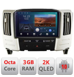 Navigatie dedicata Lexus RX300 2003-2008  Android Ecran 2K QLED octa core 3+32 carplay android auto KIT-RX300+EDT-E309V3-2K