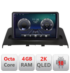 Navigatie dedicata Land Rover Freelander 2007-2015 Android Octa Core Ecran 2K QLED GPS  4G 4+32GB 360 KIT-freelander-up+EDT-E409-2K
