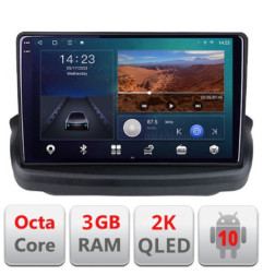 Navigatie dedicata Hyundai Genesis  Android Ecran 2K QLED octa core 3+32 carplay android auto KIT-GENESYS+EDT-E309V3-2K