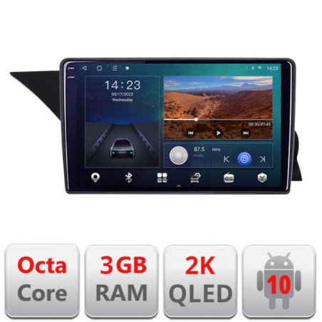 Navigatie dedicata Mercedes GLK 2012-2015 NTG4.5 B-GLK  Android Ecran 2K QLED octa core 3+32 carplay android auto KIT-glk+EDT-E309V3-2K