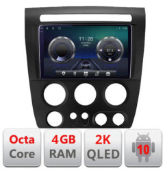 Navigatie dedicata Hummer H3 Android Octa Core Ecran 2K QLED GPS  4G 4+32GB 360 KIT-H3+EDT-E409-2K