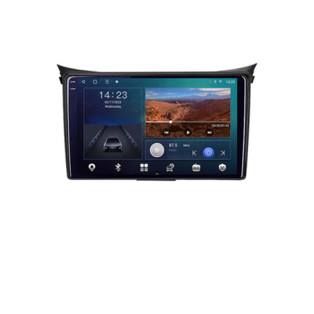 Navigatie dedicata Hyundai I30 2011-2016  Android Ecran 2K QLED octa core 3+32 carplay android auto KIT-i30-2011+EDT-E309V3-2K