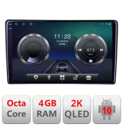 Navigatie dedicata Hyundai I40  Android Octa Core Ecran 2K QLED GPS  4G 4+32GB 360 kit-i40+EDT-E409-2K