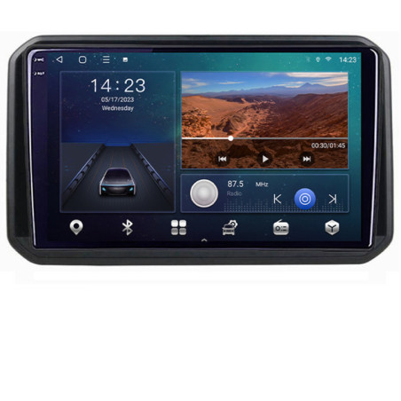 Navigatie dedicata Suzuki Ignis 2016- B-IGNIS16  Android Ecran 2K QLED octa core 3+32 carplay android auto KIT-IGNIS16+EDT-E309V3-2K