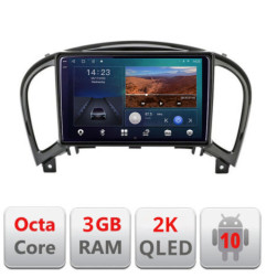 Navigatie dedicata Nissan Juke 2010-2015 B-JUKE  Android Ecran 2K QLED octa core 3+32 carplay android auto KIT-JUKE+EDT-E309V3-2K