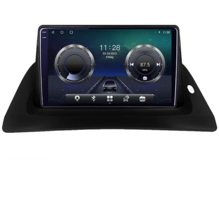 Navigatie dedicata Renault Kangoo   Android Octa Core Ecran 2K QLED GPS  4G 4+32GB 360 kit-Kangoo+EDT-E409-2K