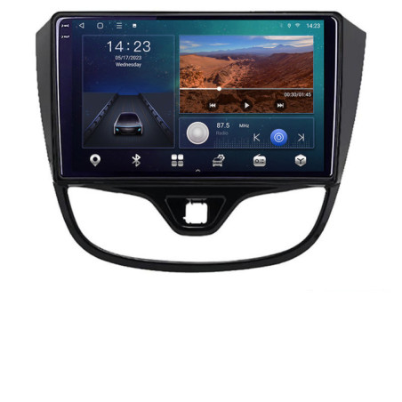 Navigatie dedicata Opel Karl 2017- B-karl  Android Ecran 2K QLED octa core 3+32 carplay android auto kit-karl+EDT-E310V3-2K