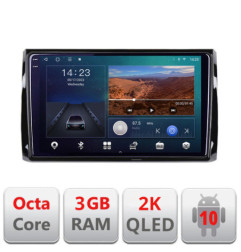 Navigatie dedicata Skoda Kodiaq B-KODIAQ  Android Ecran 2K QLED octa core 3+32 carplay android auto KIT-KODIAQ+EDT-E310V3-2K