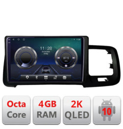 Navigatie dedicata Volvo S60 2008-2014 C-s60-08 Android Octa Core Ecran 2K QLED GPS  4G 4+32GB 360 kit-s60-08+EDT-E409-2K