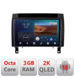 Navigatie dedicata Mercedes SLK 2004-2011 B-SLK  Android Ecran 2K QLED octa core 3+32 carplay android auto KIT-SLK+EDT-E309V3-2K