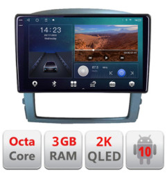 Navigatie dedicata Kia Sorento 2002-2008  Android Ecran 2K QLED octa core 3+32 carplay android auto KIT-sorento2002+EDT-E309V3-2K
