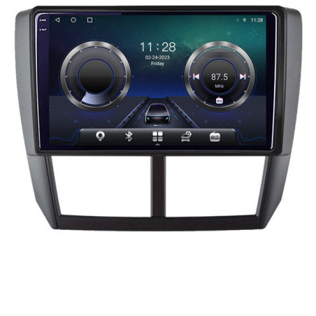 Navigatie dedicata Subaru Forester 2007-2013 C-SU01 Android Octa Core Ecran 2K QLED GPS  4G 4+32GB 360 KIT-SU01+EDT-E409-2K