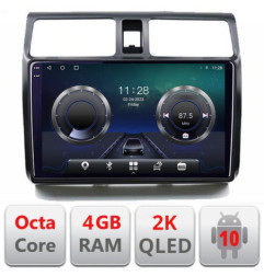 Navigatie dedicata Suzuki Swift 2003-2010 C-swift Android Octa Core Ecran 2K QLED GPS  4G 4+32GB 360 KIT-SWIFT+EDT-E410-2K