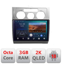 Navigatie dedicata VW Touran 2003-2010 B-TOURAN1  Android Ecran 2K QLED octa core 3+32 carplay android auto KIT-TOURAN1+EDT-E310V3-2K
