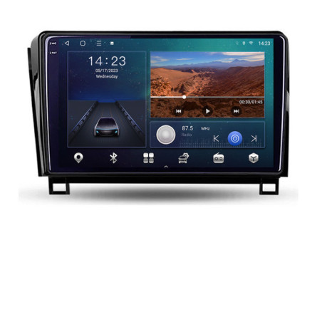 B-tundra07 Navigatie dedicata Toyota Tundra 2007-2013  Android Ecran 2K QLED octa core 3+32 carplay android auto kit-tundra07+EDT-E309V3-2K