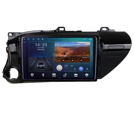 Navigatie dedicata Toyota Hilux 2016- B-TY59  Android Ecran 2K QLED octa core 3+32 carplay android auto KIT-TY59+EDT-E310V3-2K