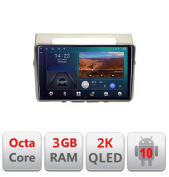Navigatie dedicata Toyota Verso intre anii 2004-2009  Android Ecran 2K QLED octa core 3+32 carplay android auto KIT-VERSO-2004+EDT-E309V3-2K